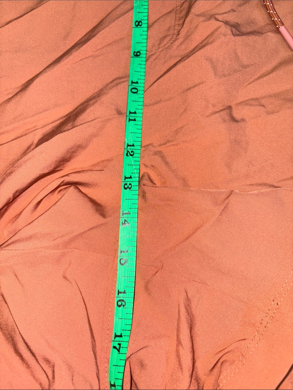Old Navy Strechtech Drawstring Shorts in Rust Brown Plus Size 3X - Picture 5 of 14